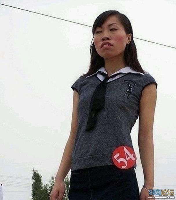 中国网络丑女排行榜,凤姐居然未进前五!心脏不好慎入