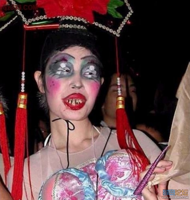 中国网络丑女排行榜,凤姐居然未进前五!心脏不好慎入
