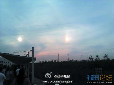 武汉出现两个太阳,幻日现象是怎么回事?