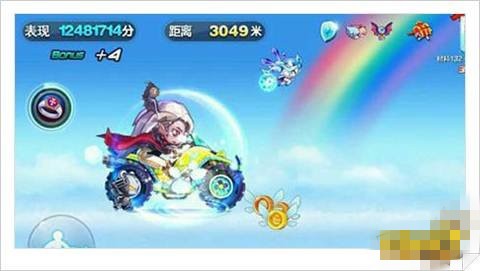 天天酷跑机甲云豹和沙滩摩托实战效果对比