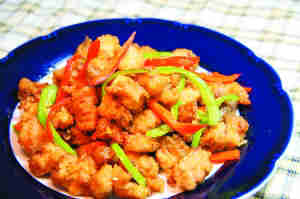 椒盐炸鸡块